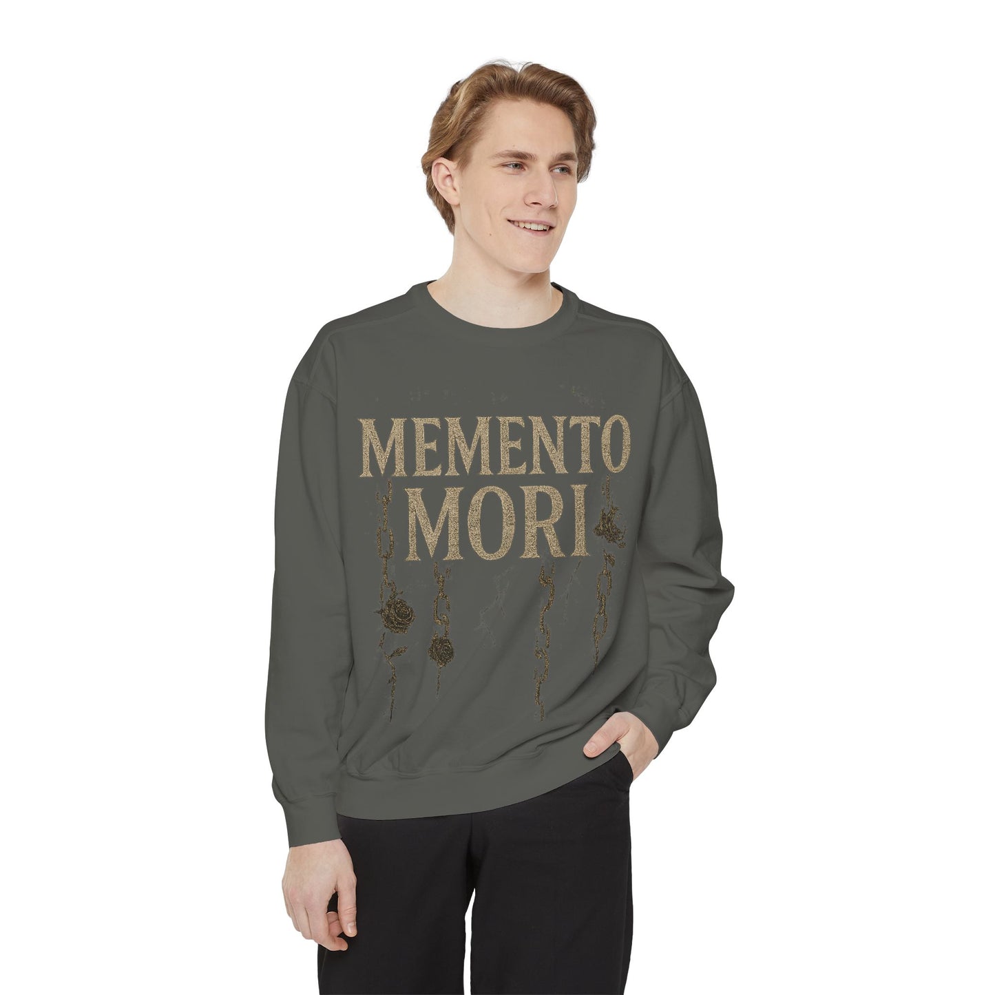 Memento Mori Sweatshirt - Summer Nights Cozy Wear