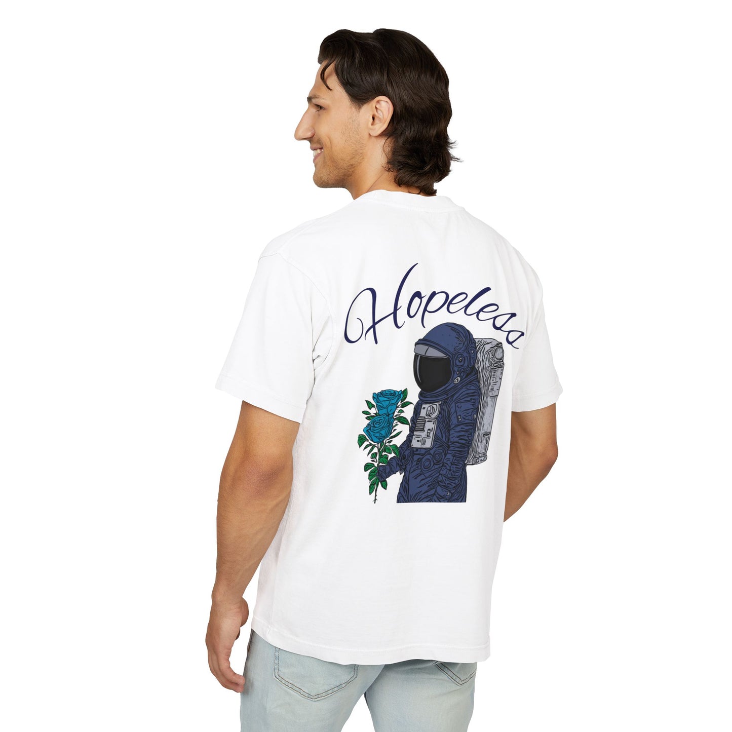 T-Shirt Hopeless Romantic Astronaut Design
