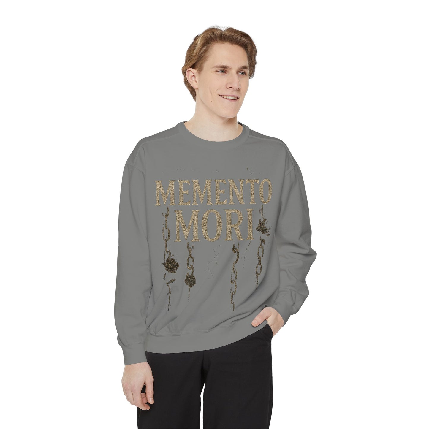 Memento Mori Sweatshirt - Summer Nights Cozy Wear