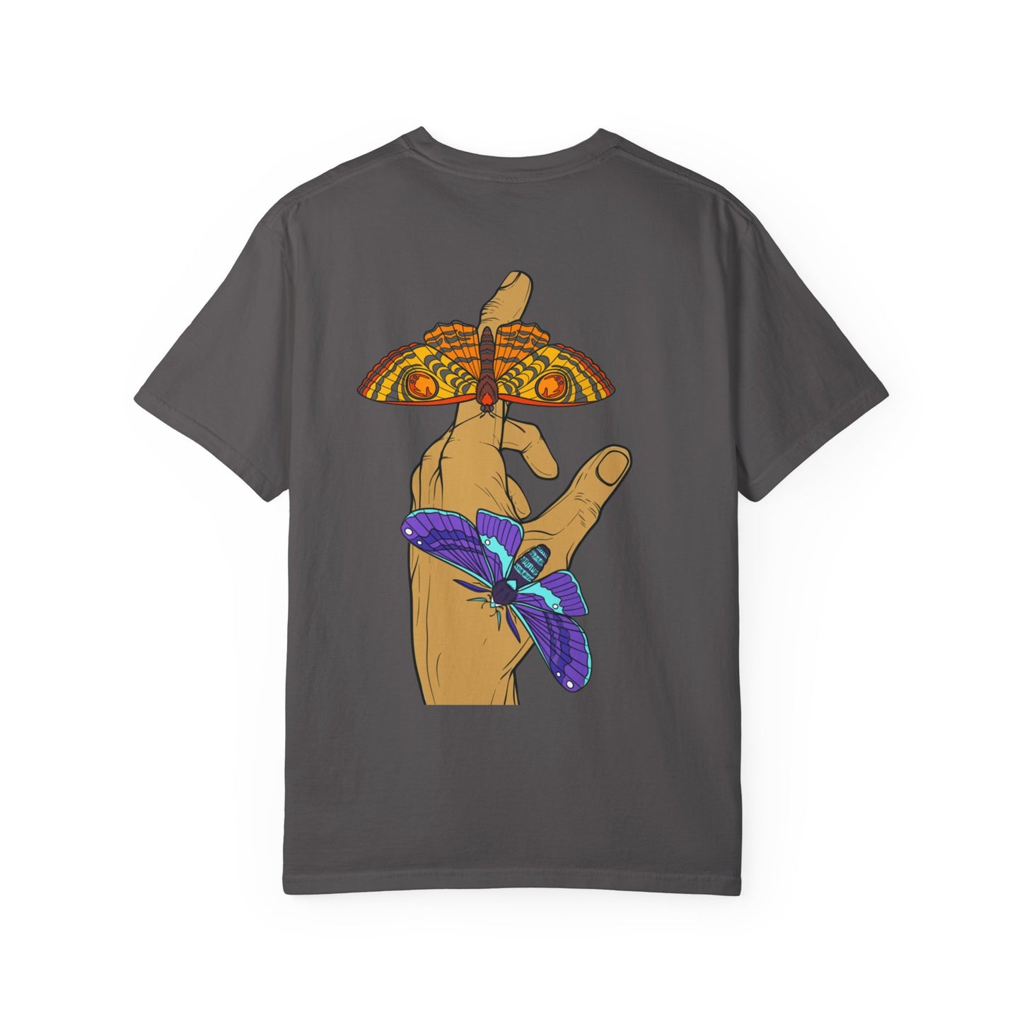Moth Design Garment-Dyed T-shirt