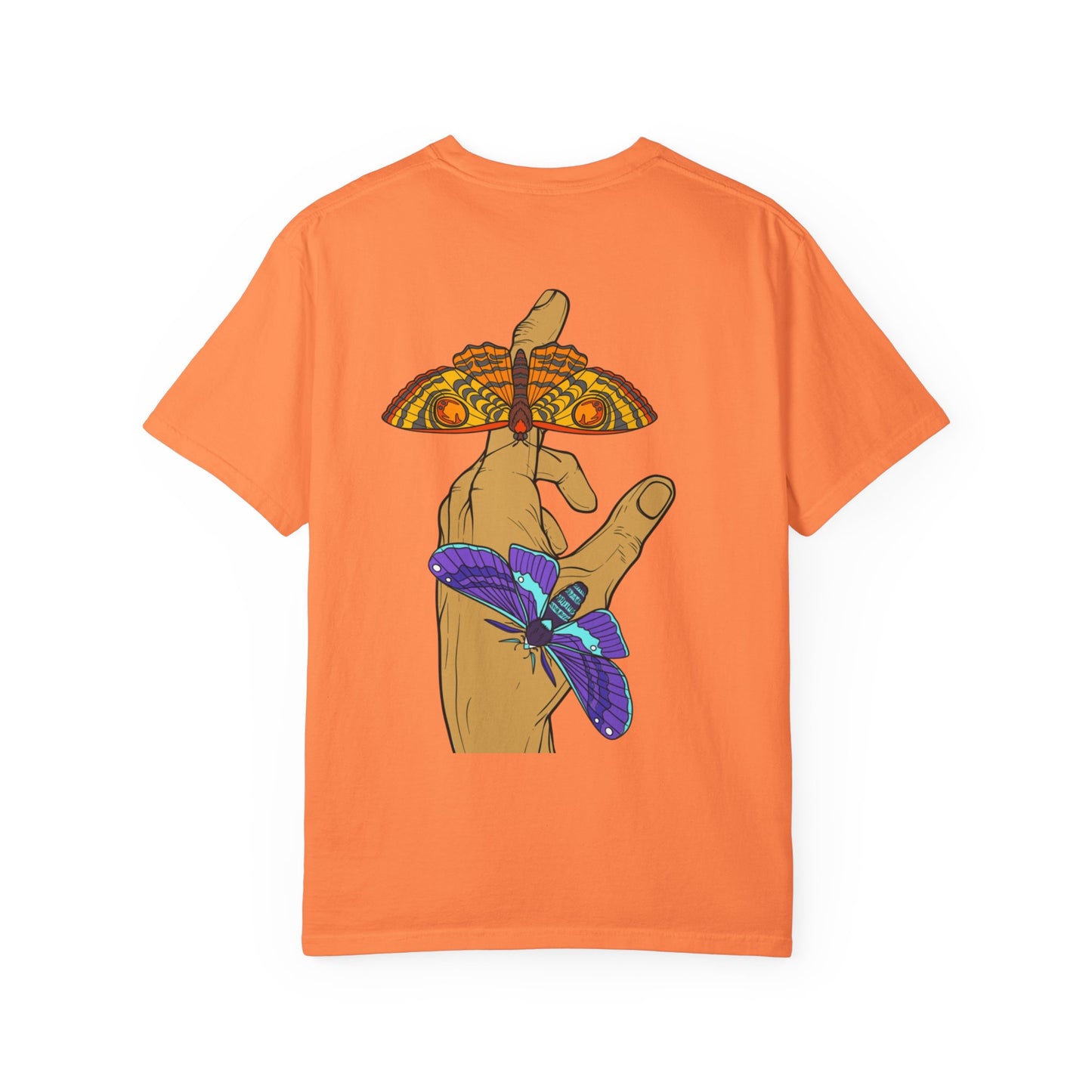 Moth Design Garment-Dyed T-shirt
