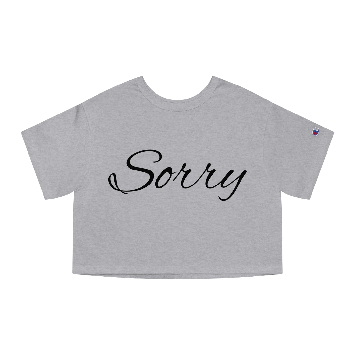 Cropped T-Shirt, Long Line Coffee Lover Design