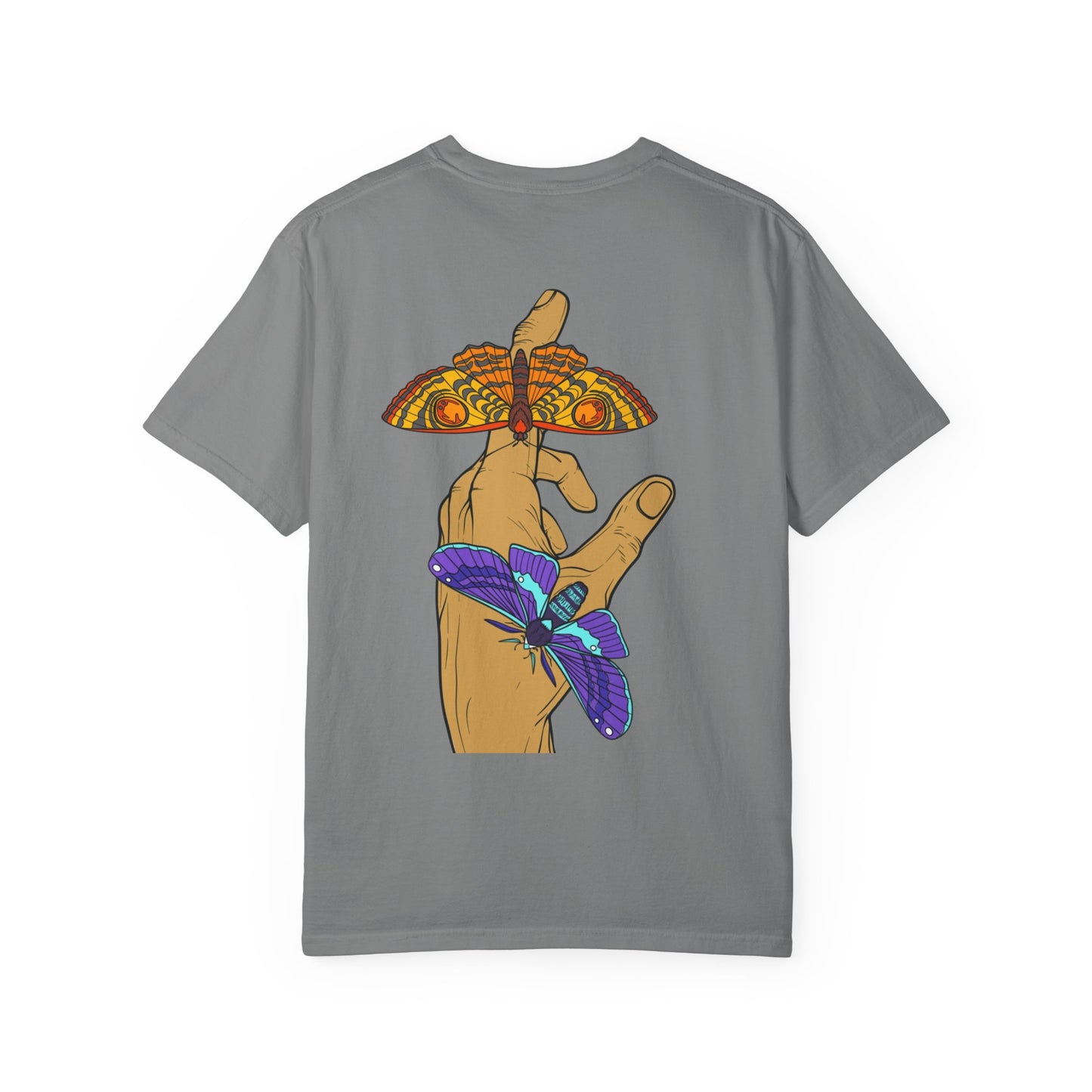 Moth Design Garment-Dyed T-shirt