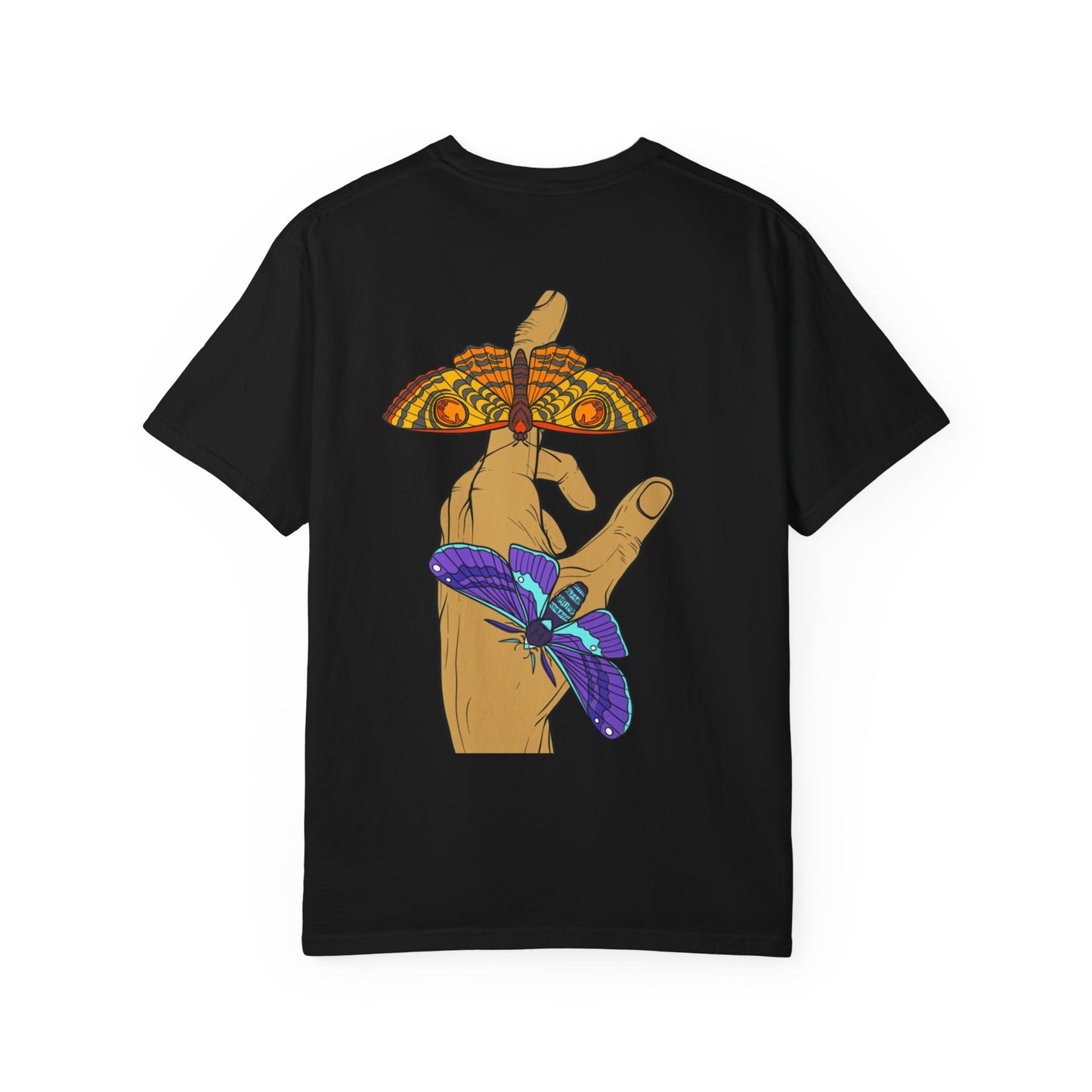 Moth Design Garment-Dyed T-shirt