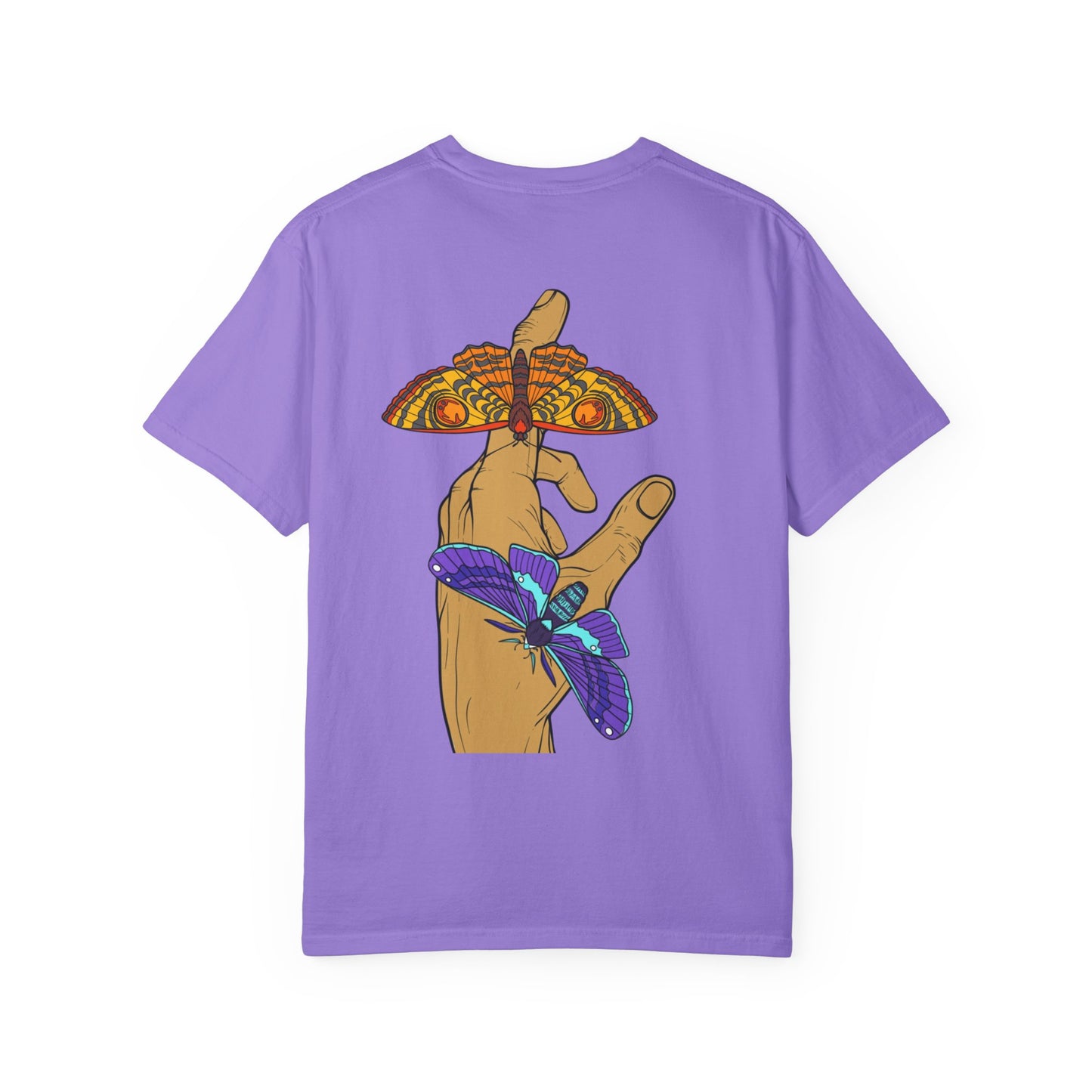 Moth Design Garment-Dyed T-shirt