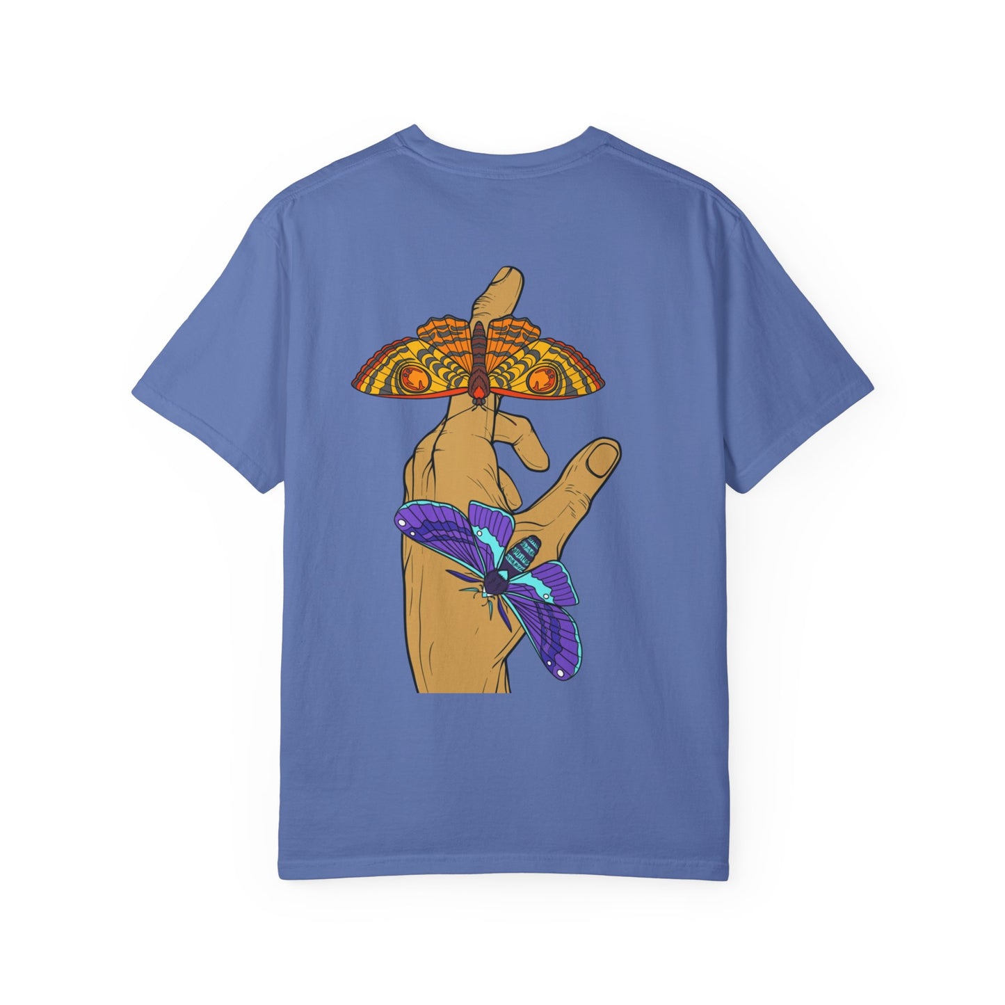 Moth Design Garment-Dyed T-shirt