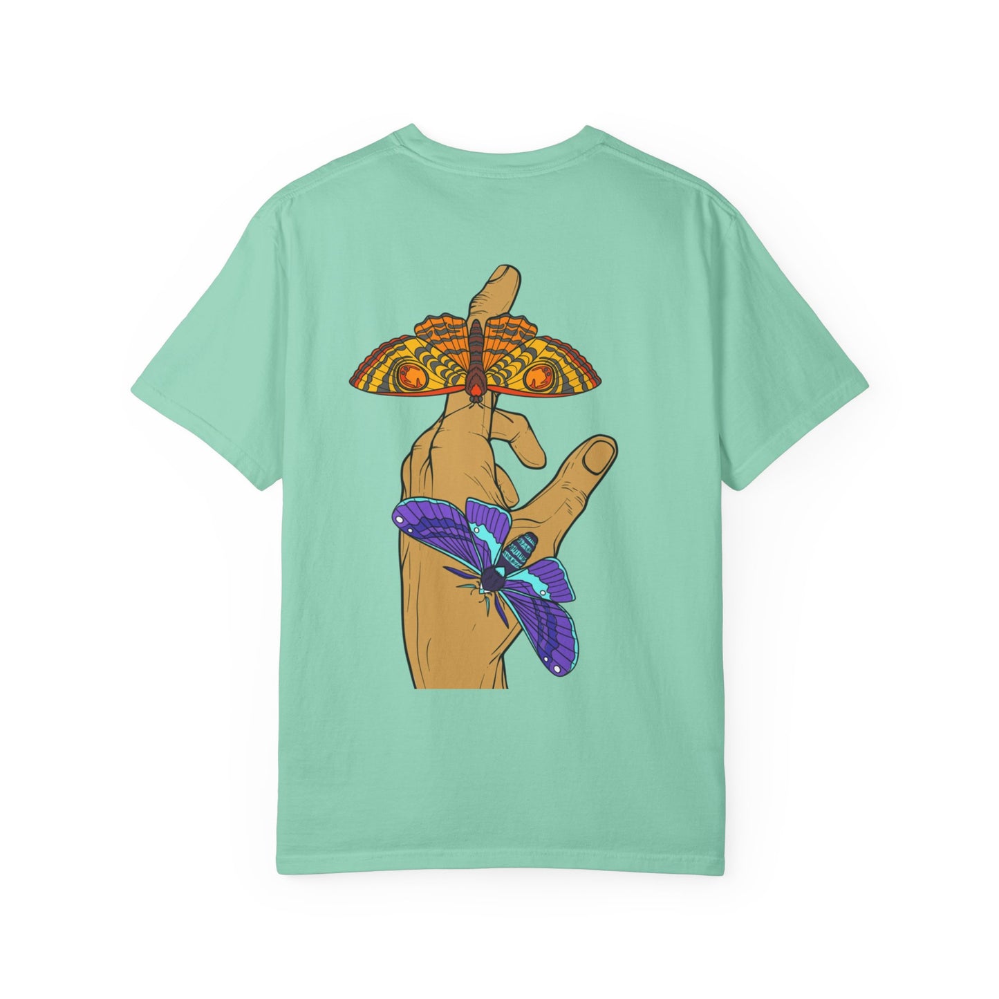 Moth Design Garment-Dyed T-shirt