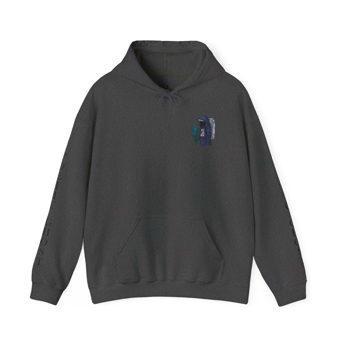 Poetic Ghost Floral Astronaut Design