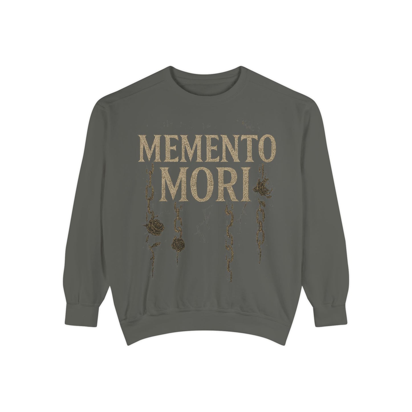 Memento Mori Sweatshirt - Summer Nights Cozy Wear