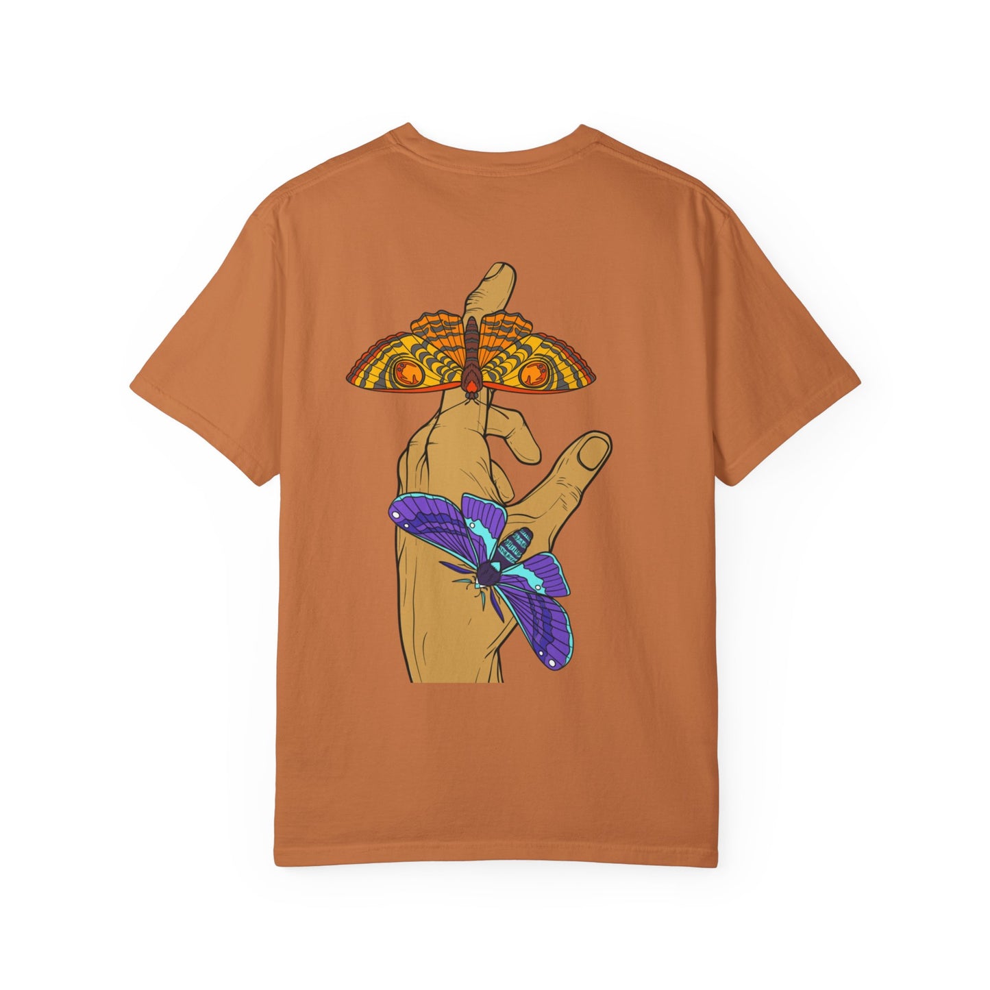 Moth Design Garment-Dyed T-shirt