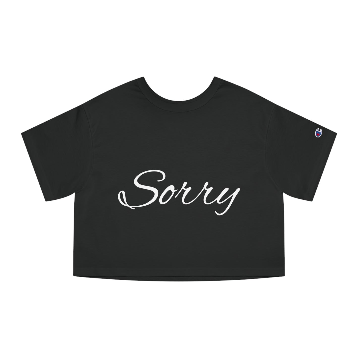 Cropped T-Shirt, Long Line Coffee Lover Design