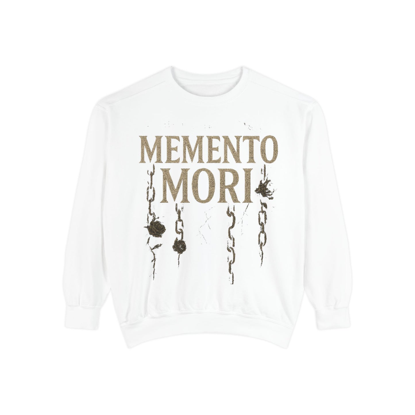 Memento Mori Sweatshirt - Summer Nights Cozy Wear