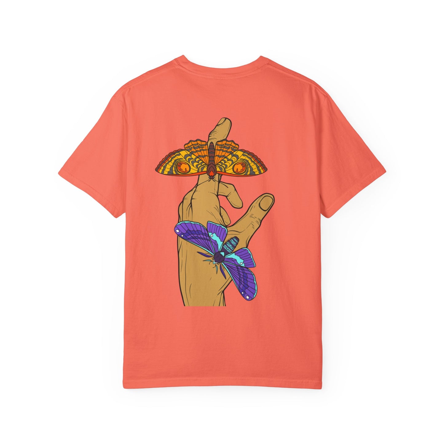 Moth Design Garment-Dyed T-shirt