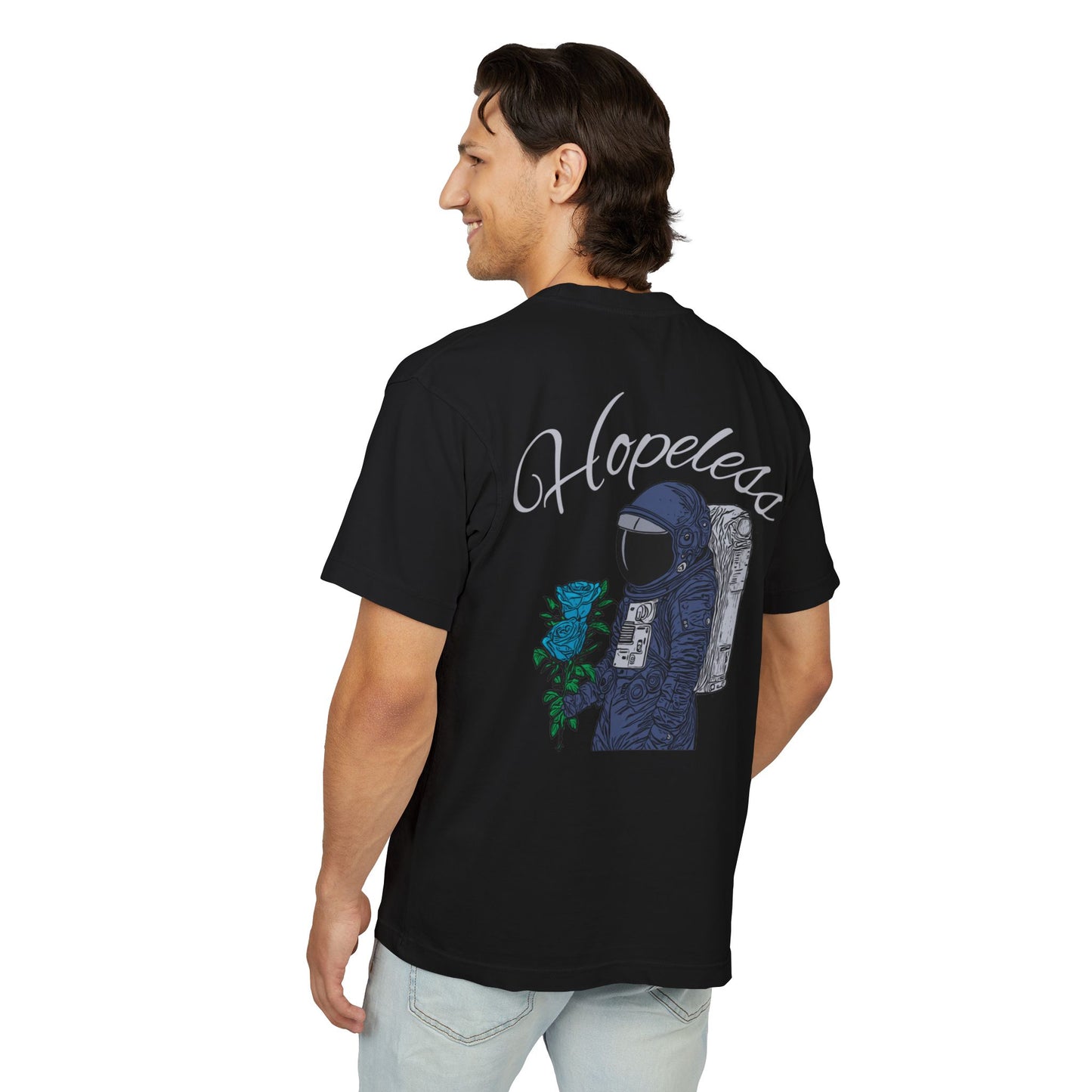 T-Shirt Hopeless Romantic Astronaut Design