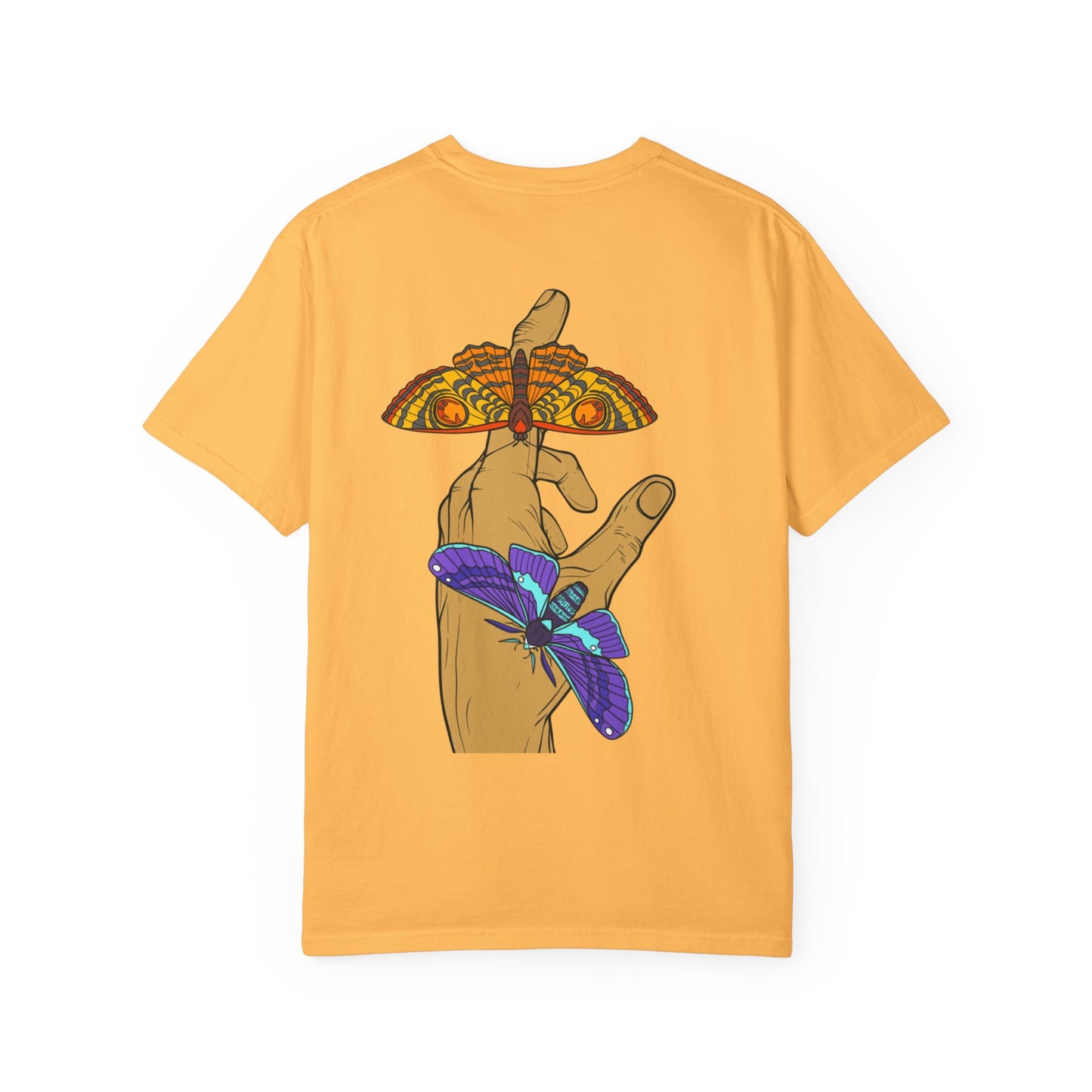 Moth Design Garment-Dyed T-shirt