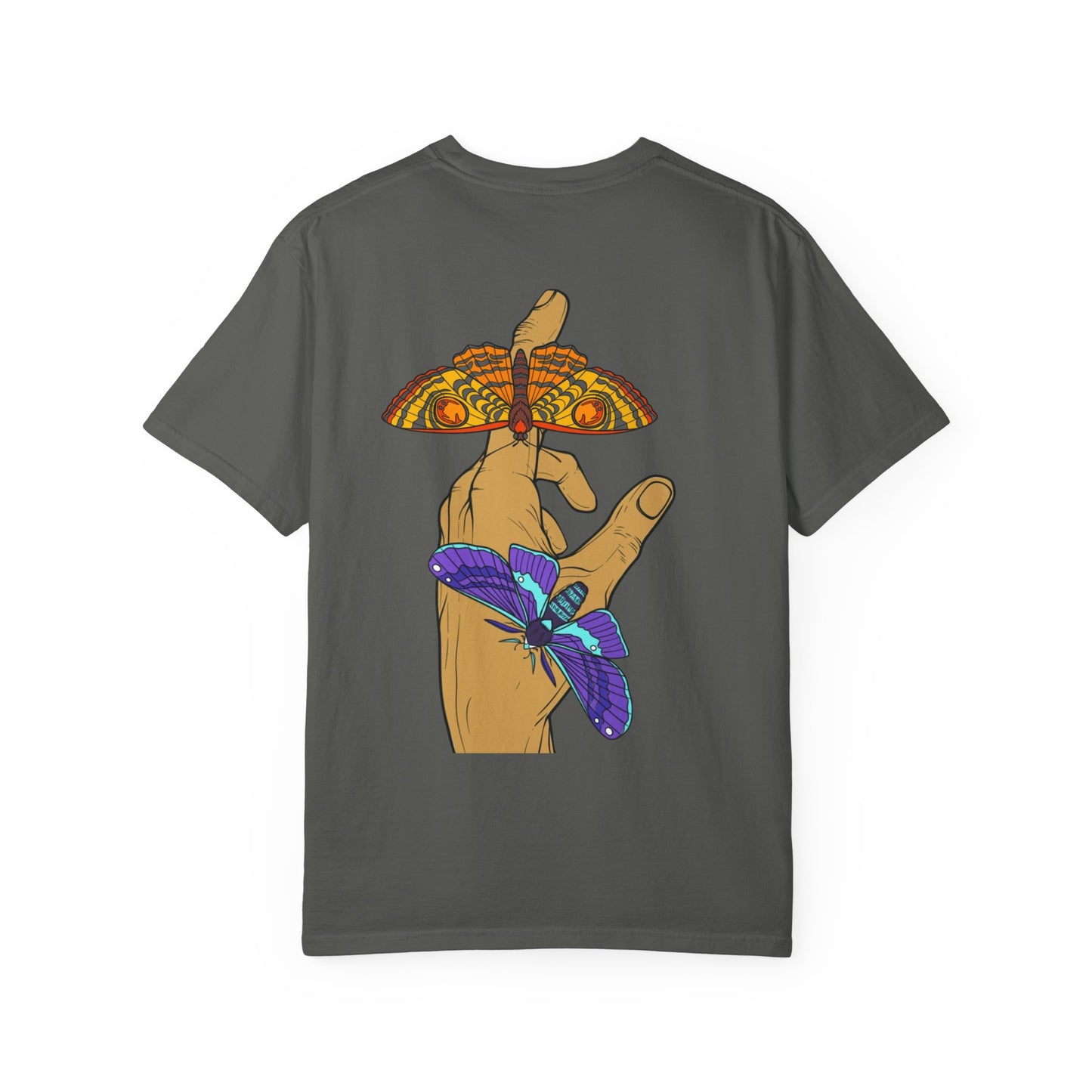 Moth Design Garment-Dyed T-shirt