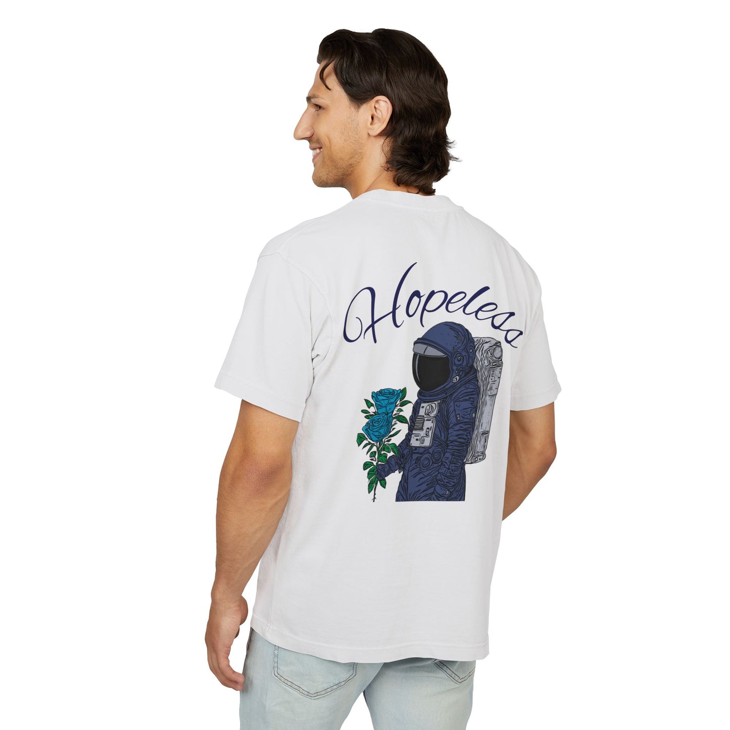 T-Shirt Hopeless Romantic Astronaut Design