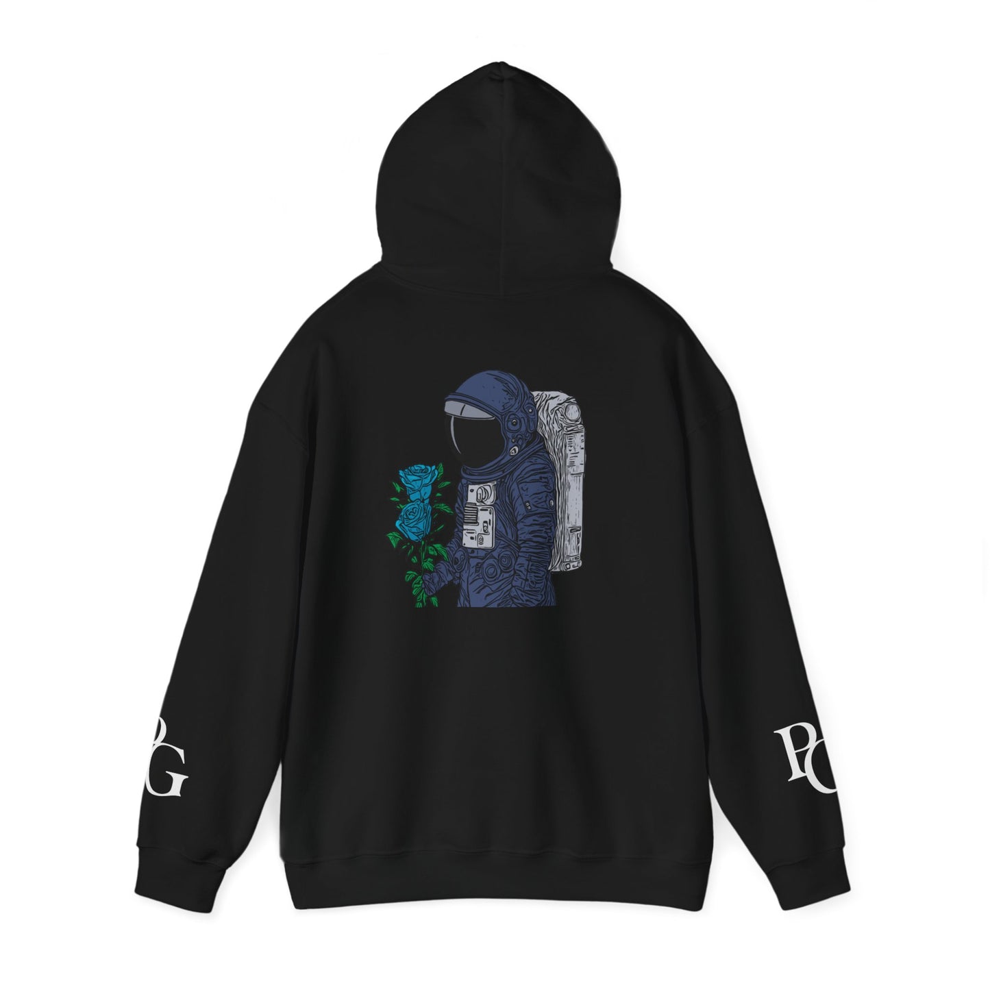 Poetic Ghost Floral Astronaut Design