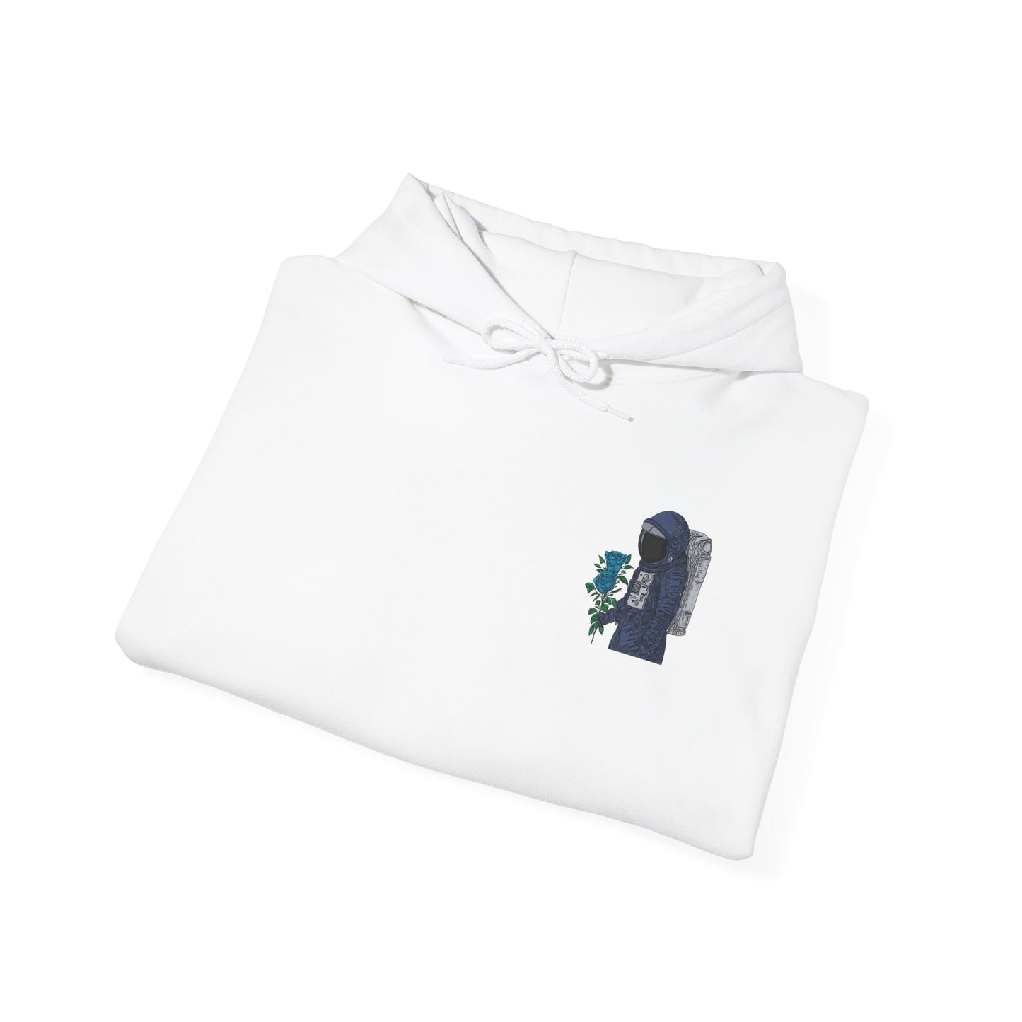 Poetic Ghost Floral Astronaut Design