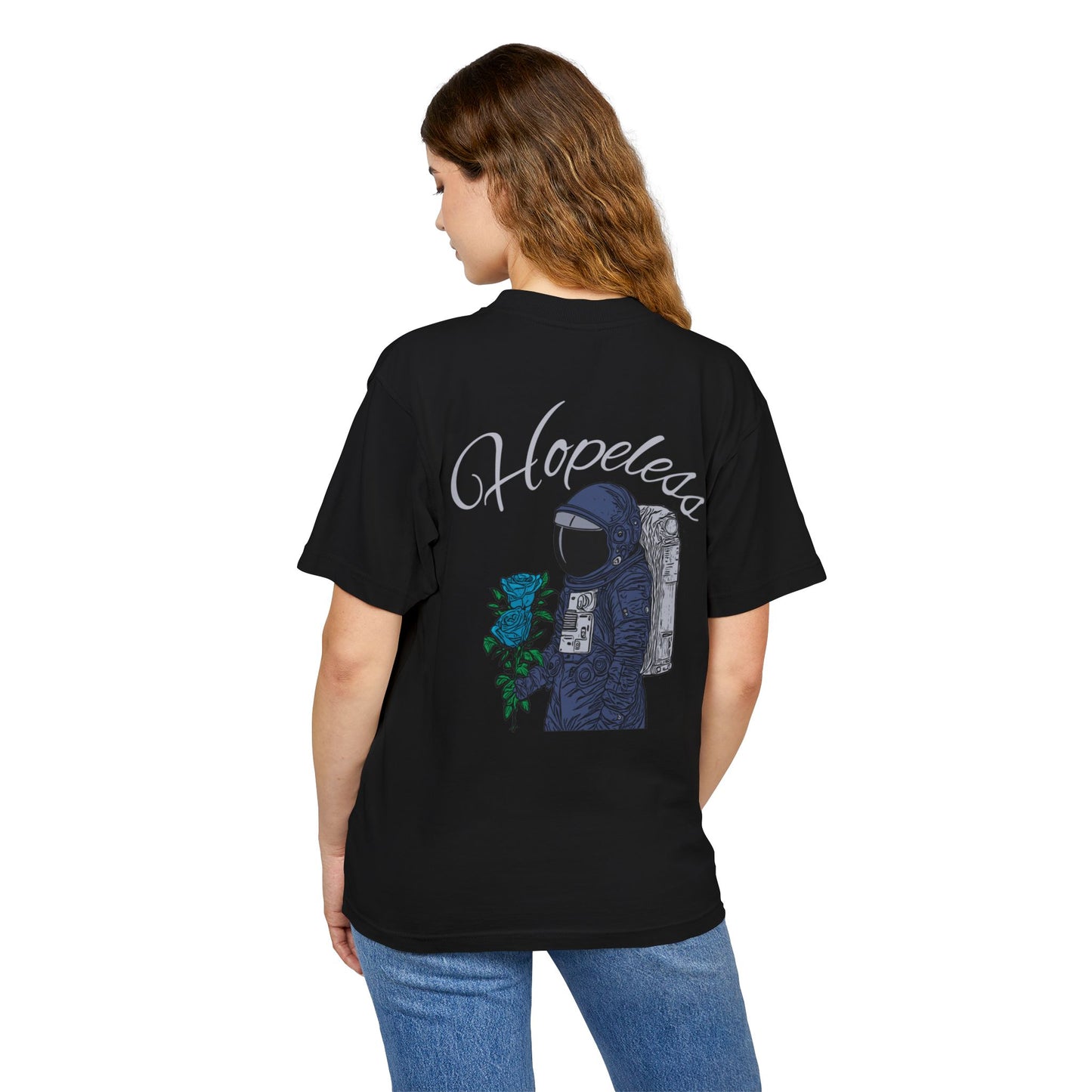 T-Shirt Hopeless Romantic Astronaut Design