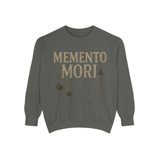 Memento Mori Sweatshirt - Summer Nights Cozy Wear