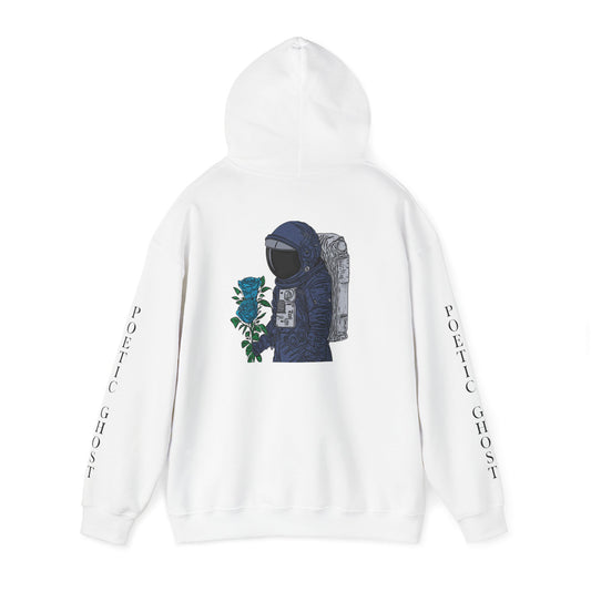 Poetic Ghost Floral Astronaut Design