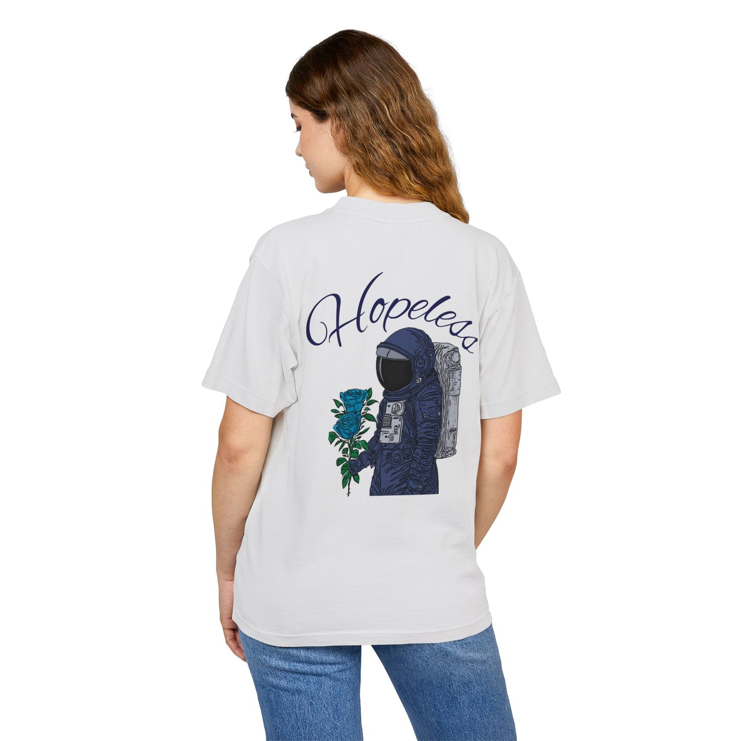 T-Shirt Hopeless Romantic Astronaut Design