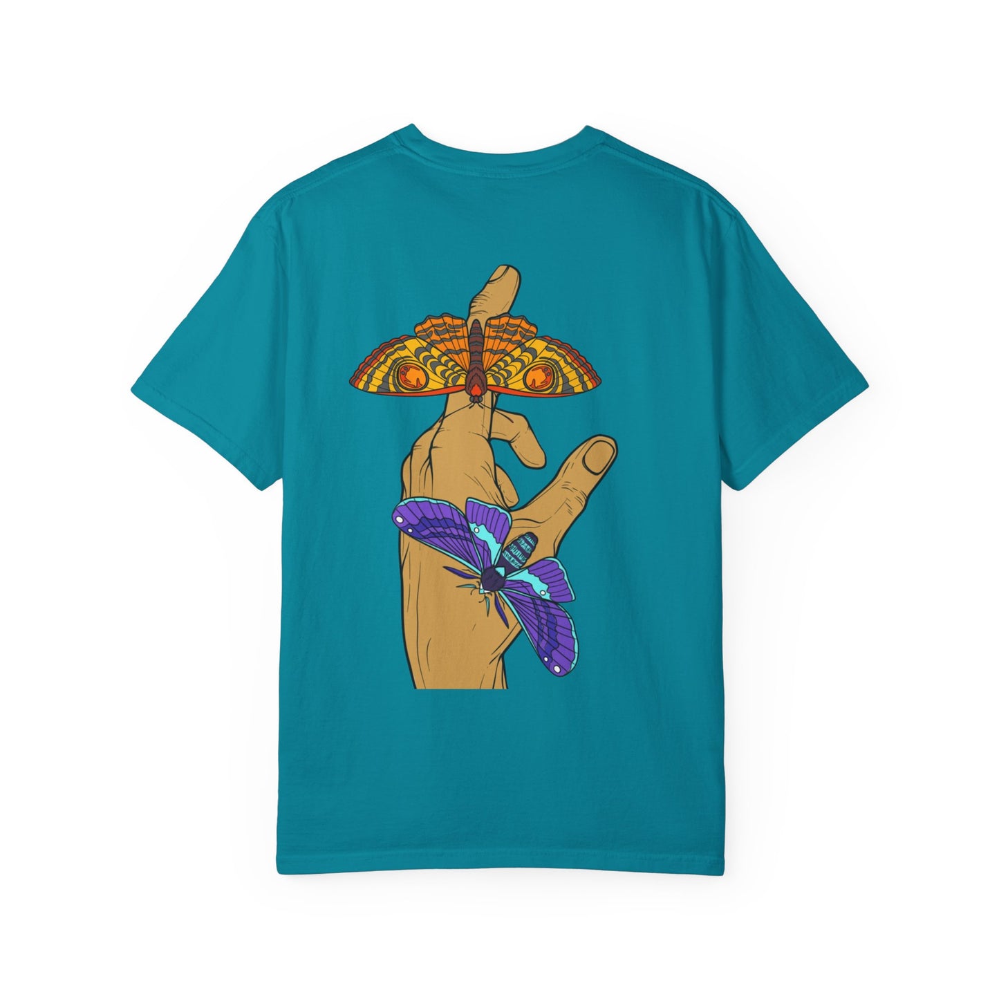 Moth Design Garment-Dyed T-shirt