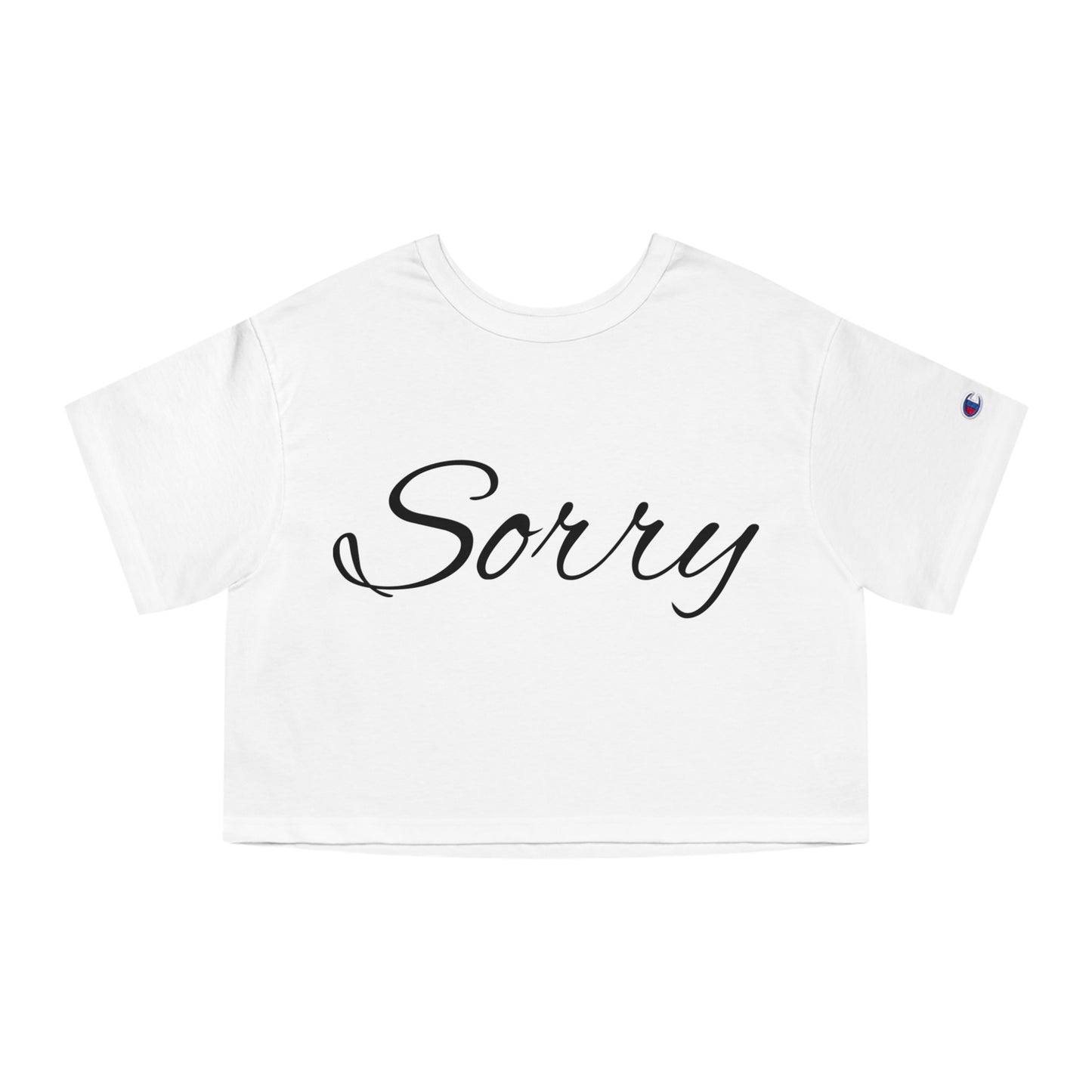 Cropped T-Shirt, Long Line Coffee Lover Design